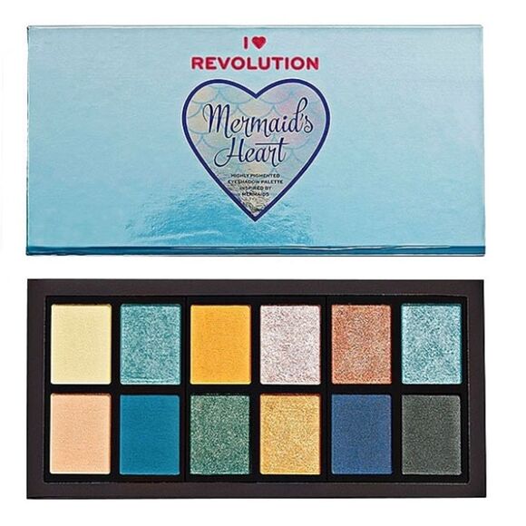 Revolution Beauty Mermaids Heart Eyeshadow Palette - Picture 5 of 9